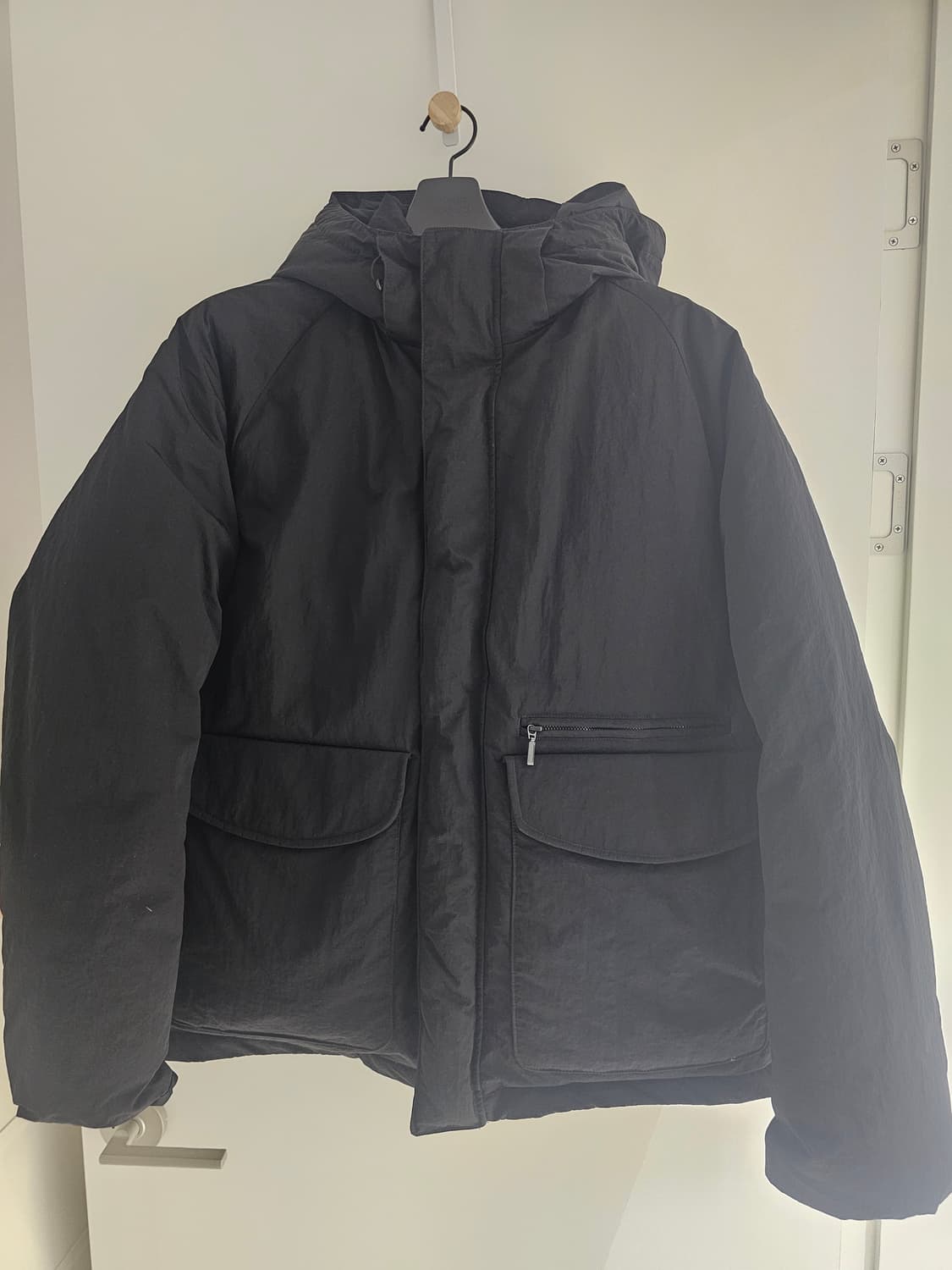 러프사이드/23FW 클라우드파카/블랙/3사이즈 상품이미지2