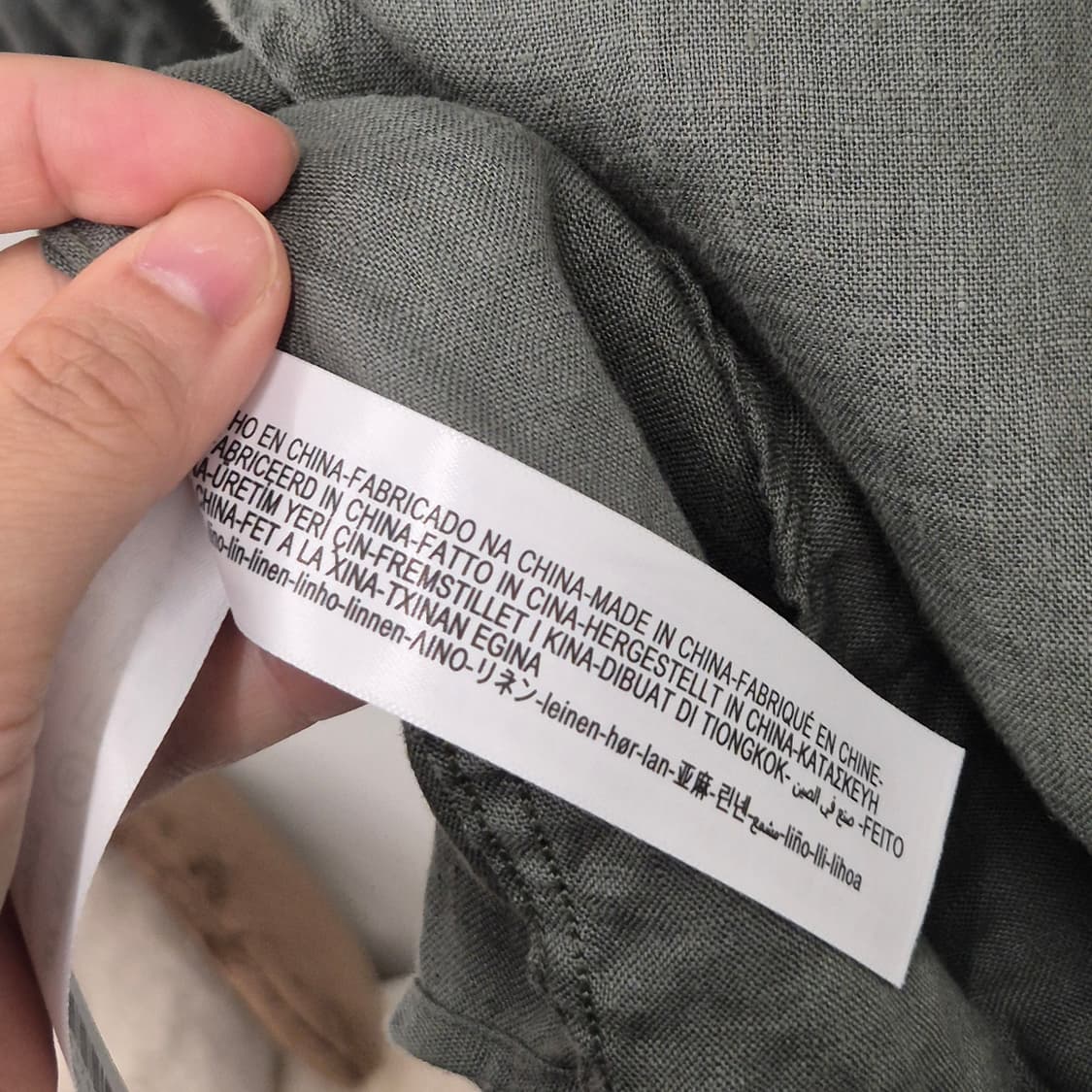 마시모두띠 린넨 셔츠 2XL 상품이미지8