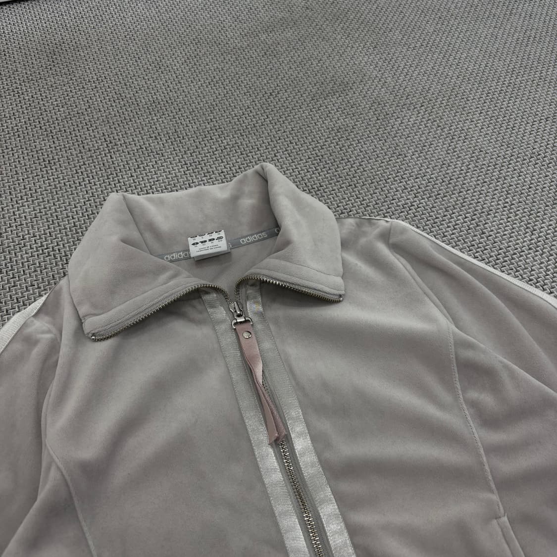 adidas Y2K무드 벨벳 여성 트랙탑  상품이미지3