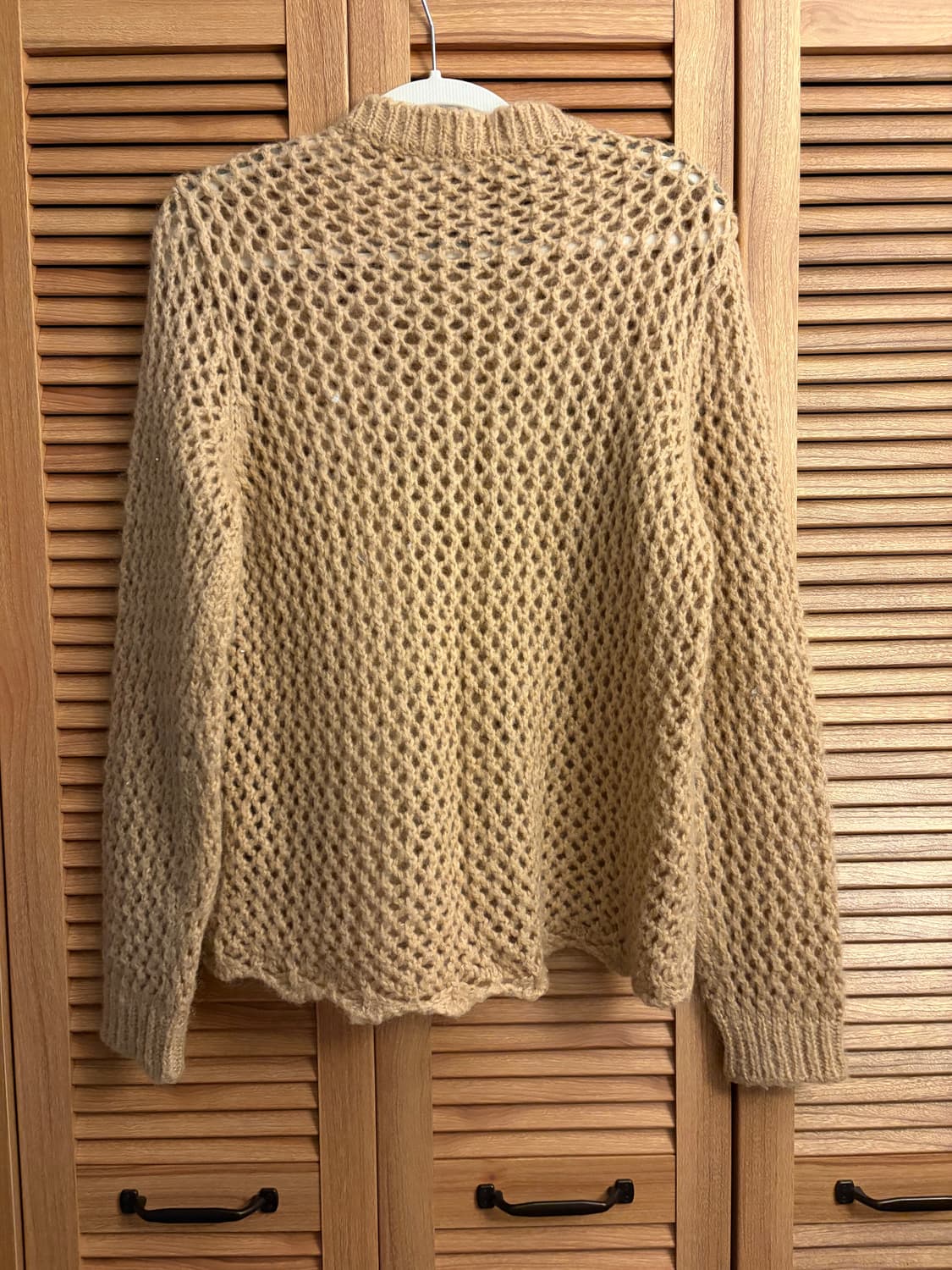 시눈st 가디건 로즈짜임 니트 상품이미지5