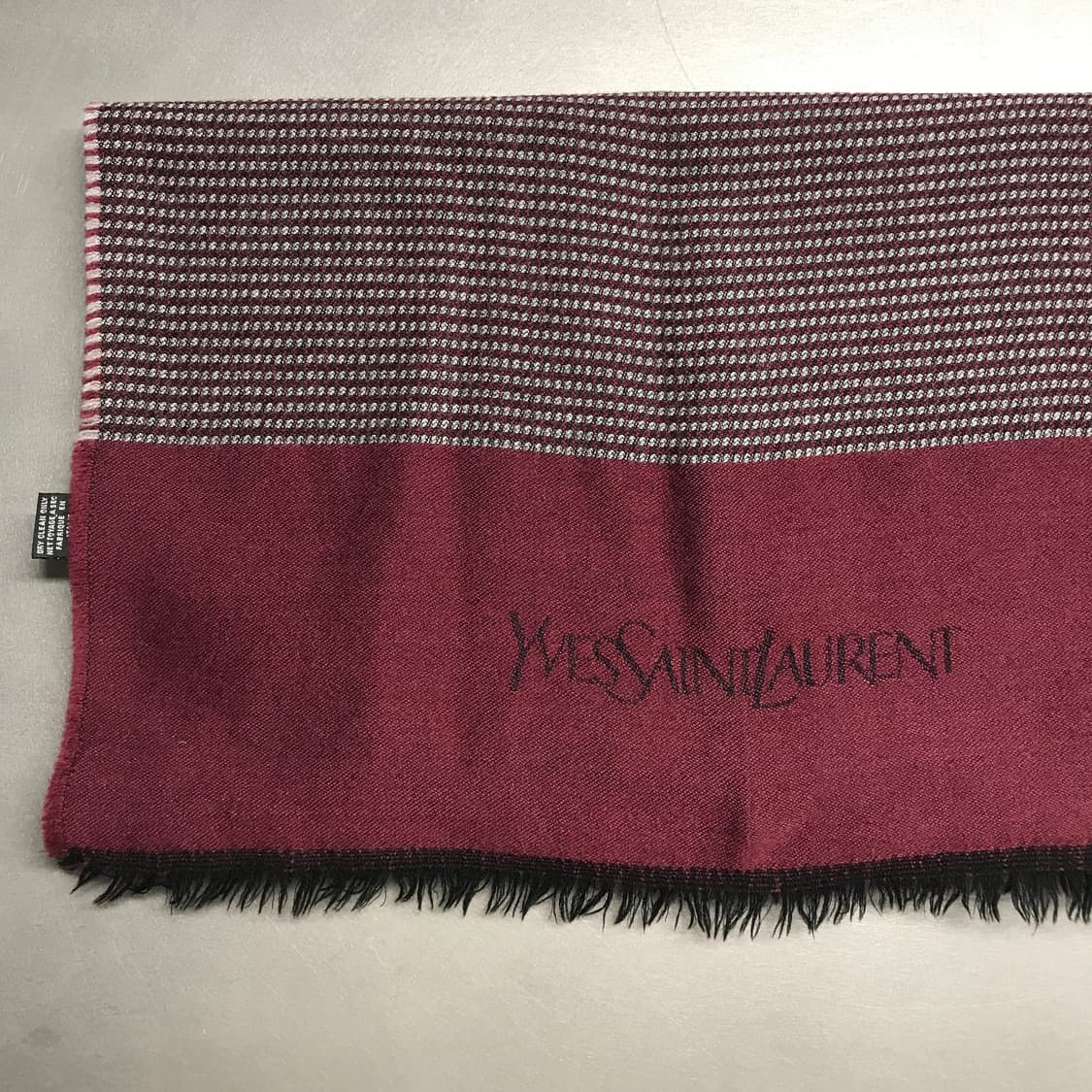 YSL 입생로랑 실크 혼방 머플러 상품이미지3