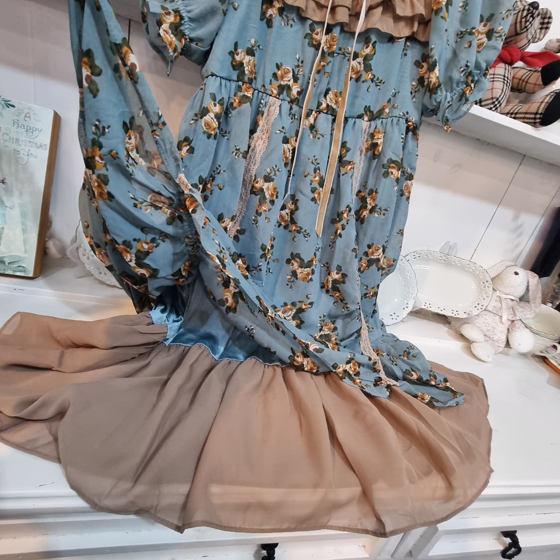 엑시즈팜(axes femme)  플라워 패턴원피스 상품이미지6