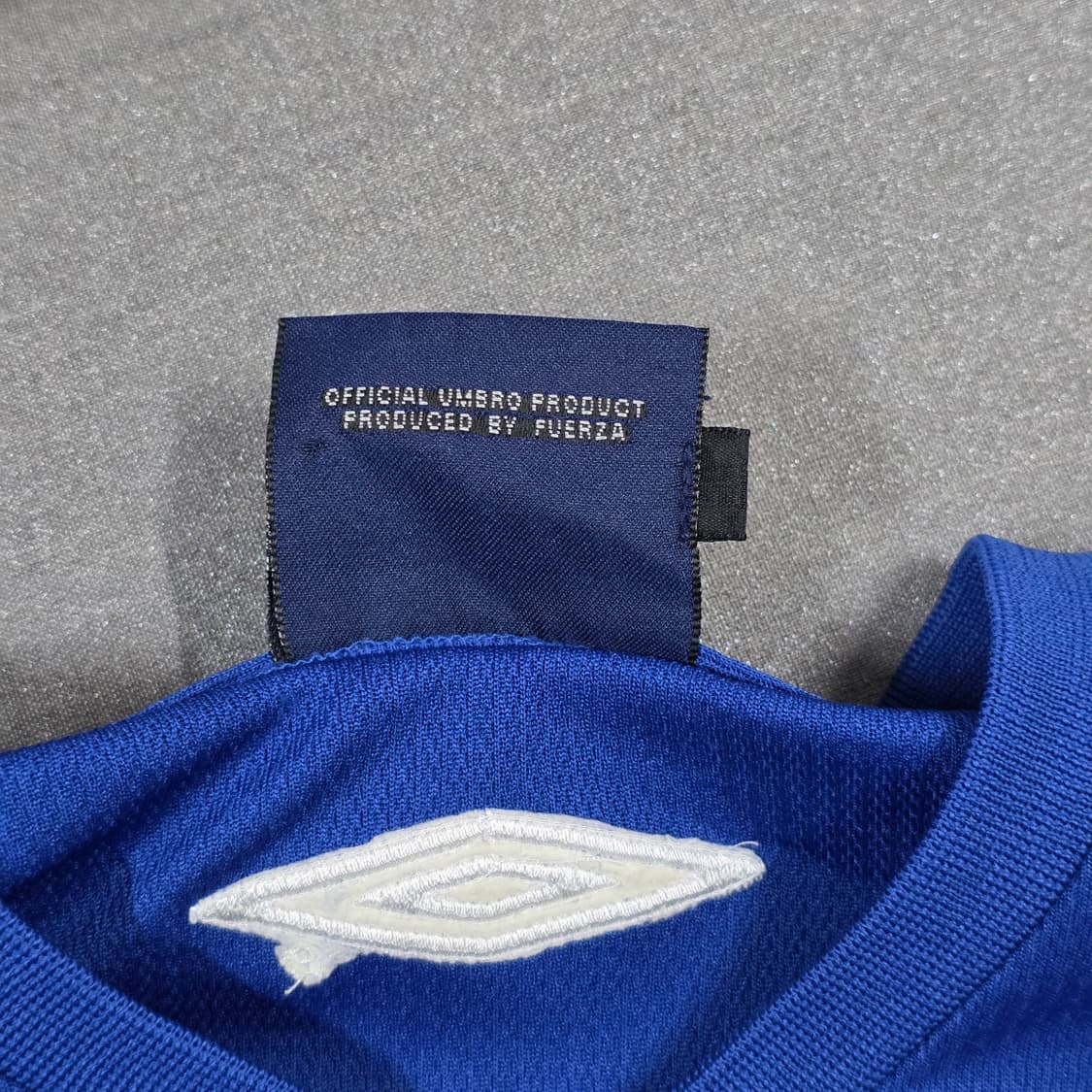 105 엄브로 올드스쿨 반팔 져지 블루 상품이미지6