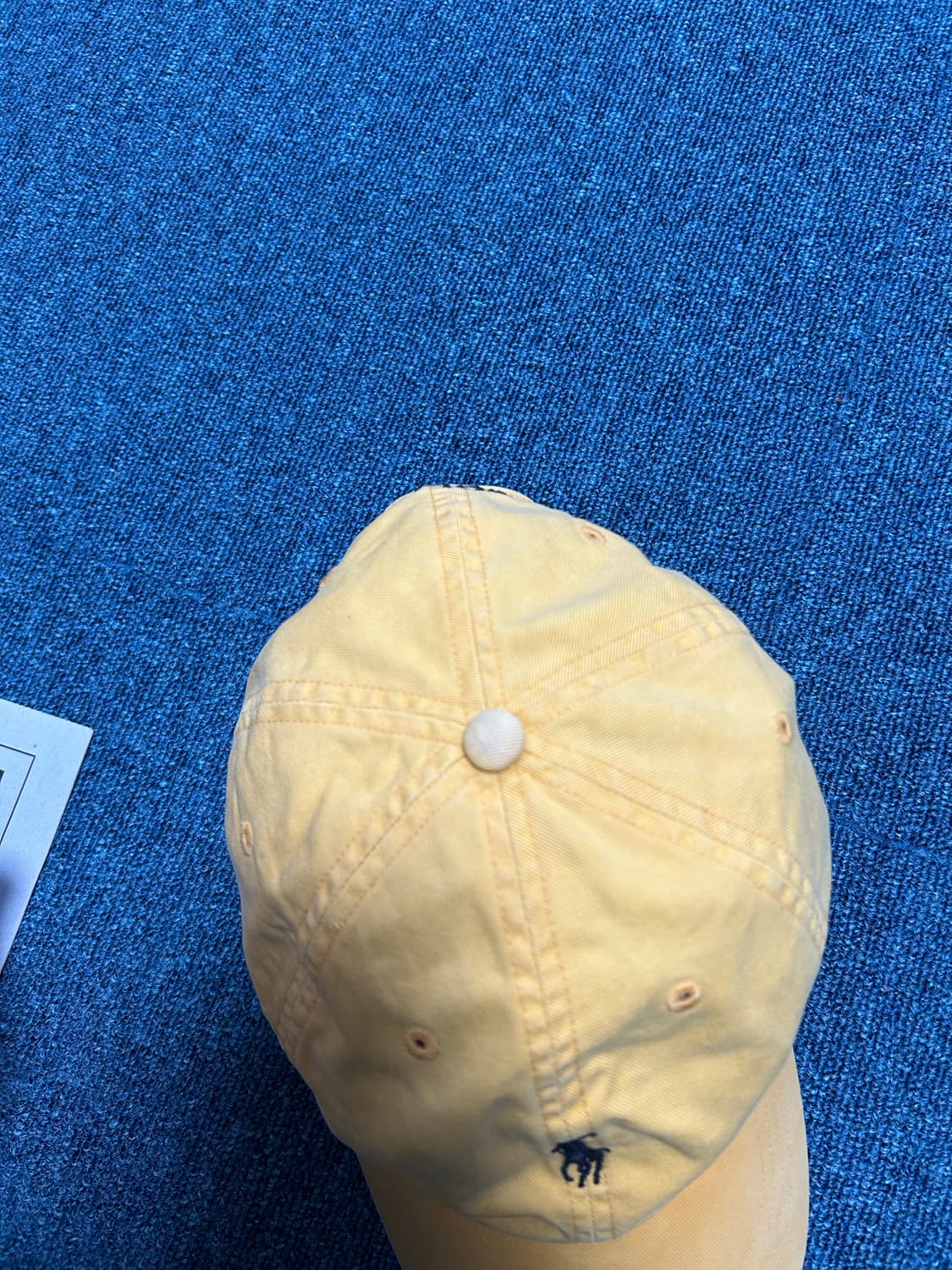 폴로랄프로렌 옐로우 볼캡 상품이미지4