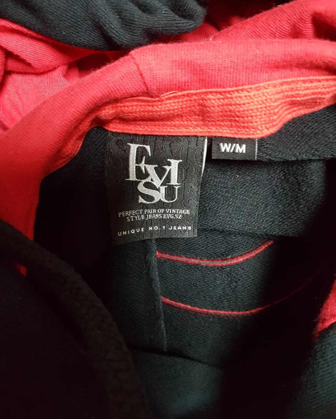 에비수 블랙 후드집업 W/M 55-66 상품이미지2