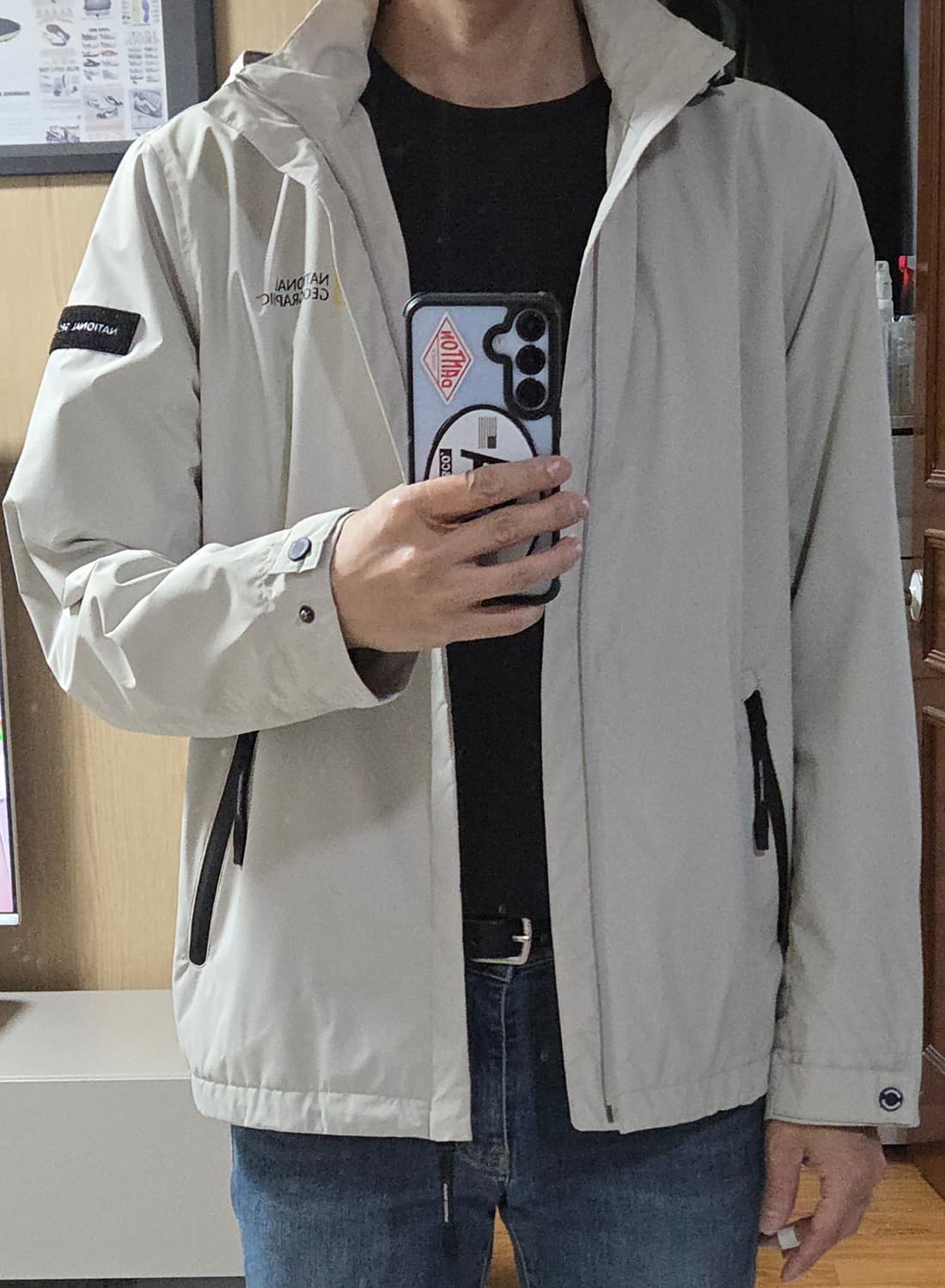 (착샷) 내셔널지오그래픽 바람막이 자켓 베이직 상품이미지9