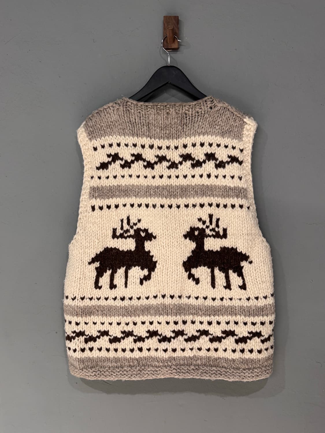 MARK 캐나다 노르딕 헤비울 코위찬 베스트  상품이미지4