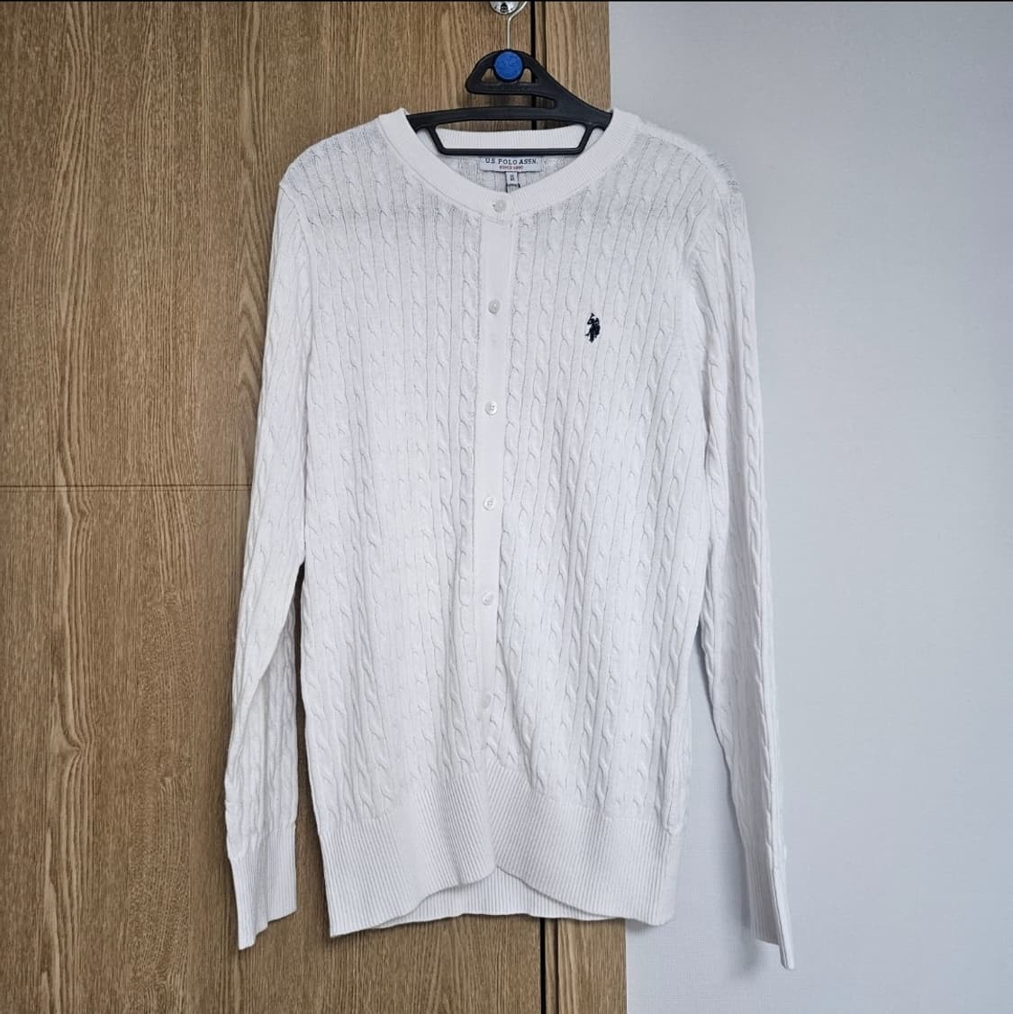 66 택O새상품)US POLO 폴로 정품 코튼 앙상블 니트 가디건 95 상품이미지8