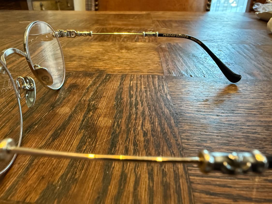 크롬하츠 부바a 샤이니실버 골드 안경 상품이미지4