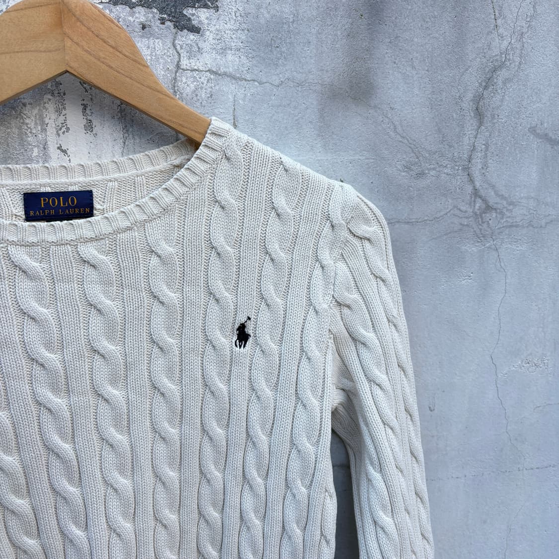 Polo 폴로 케이블 꽈배기 니트 상품이미지3