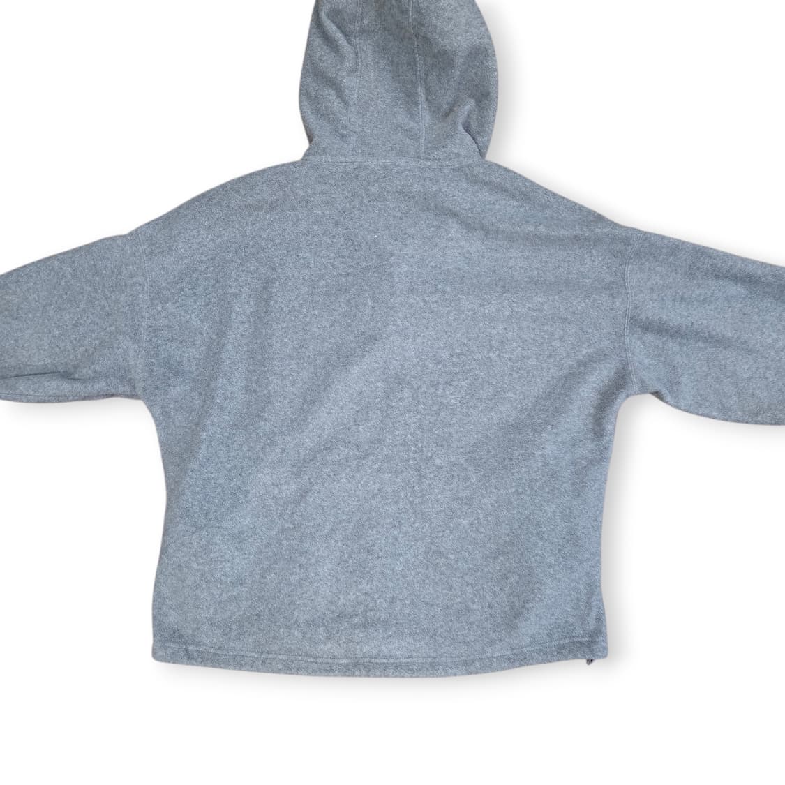 젝시믹스 그레이 오버핏 플리스 아노락 반집업 상품이미지2