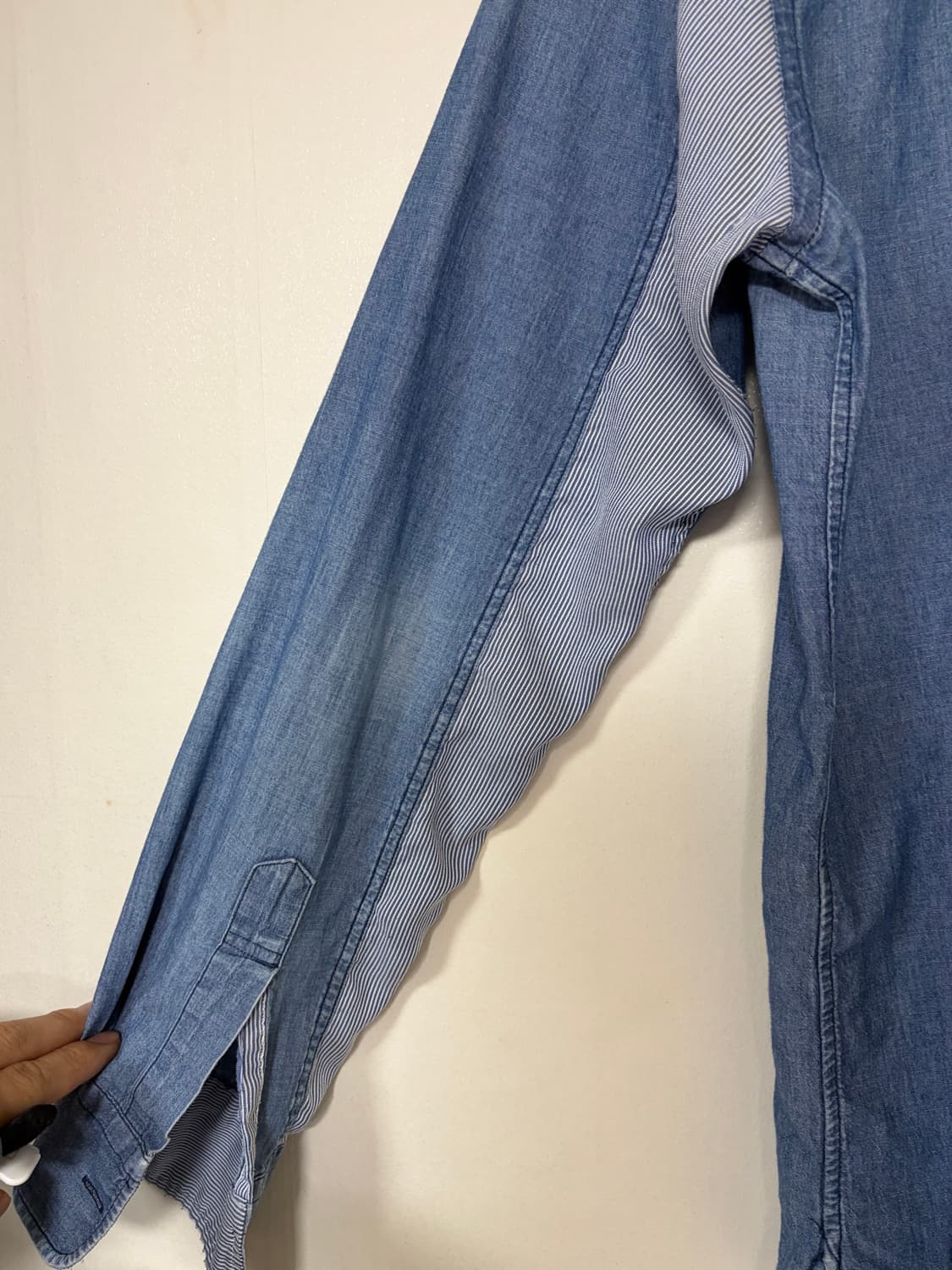 Zucca 데님셔츠(샴브레이) 상품이미지4