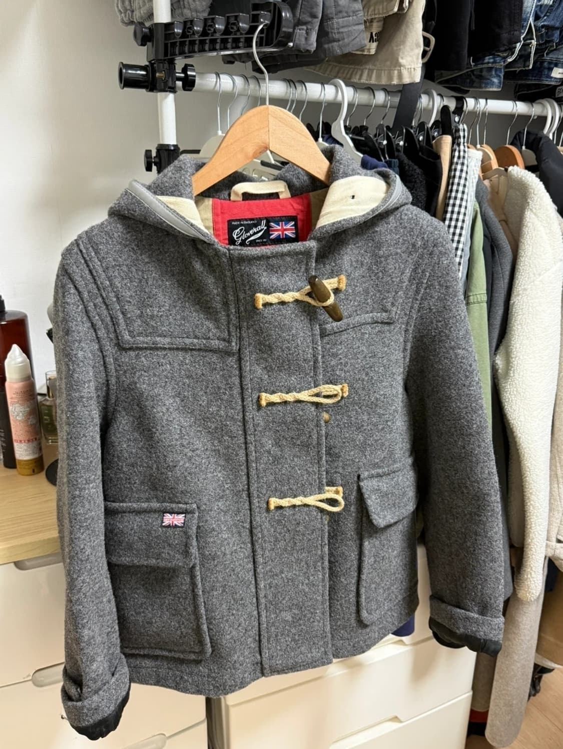 초희귀) 뉴발란스 x 글로버올 숏몬티 더플코트 상품이미지1