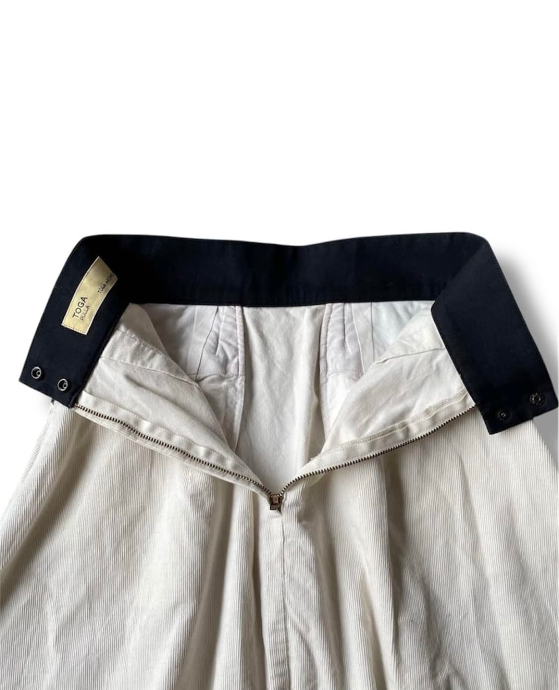 toga pulla 레더 포인트 미디 스커트 토가퓰라 상품이미지3