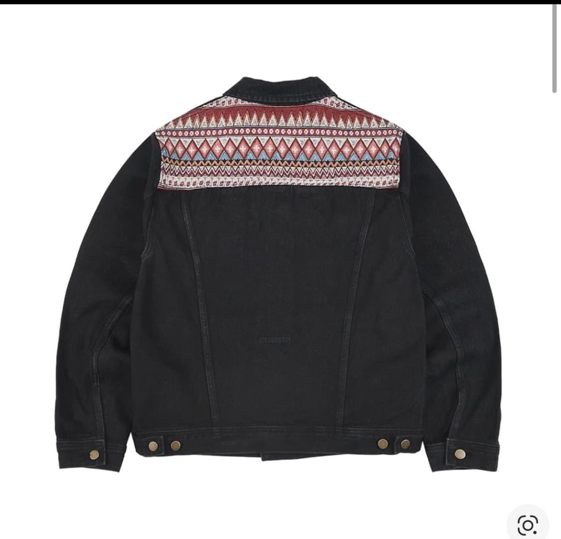 ersco 이알에스코 데님 트러커 블랙 2사이즈 상품이미지1