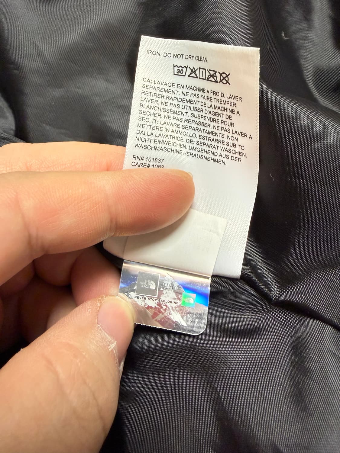 슈프림 노스페이스 블리치드 데님 프린트 마운틴 자켓 인디고 상품이미지5