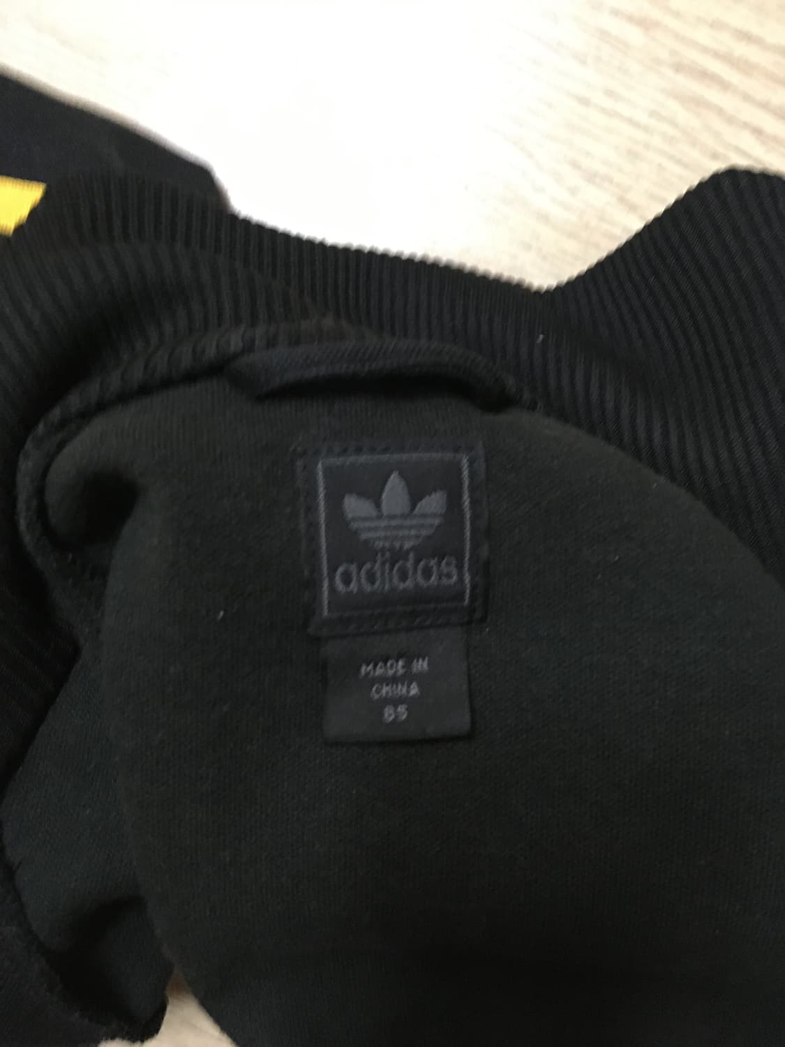 아디다스 여성 져지 블랙/옐로우 85 상품이미지4