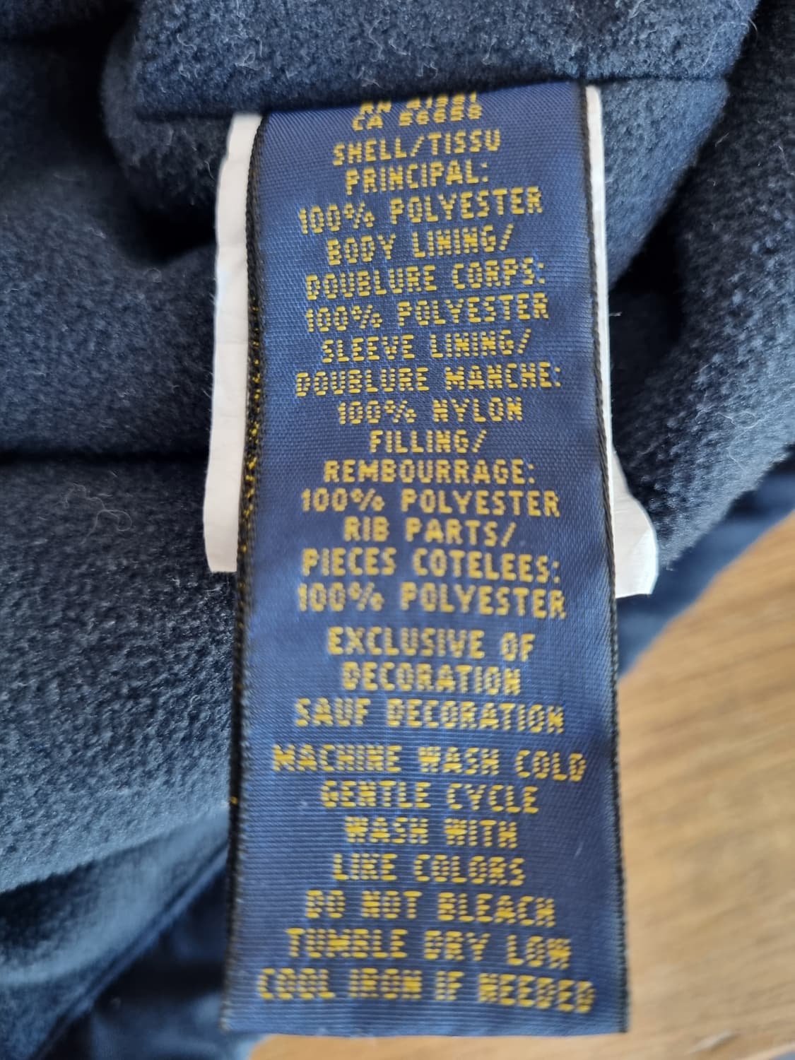 폴로 랄프로렌 남성 네이비 블루종 M 상품이미지5