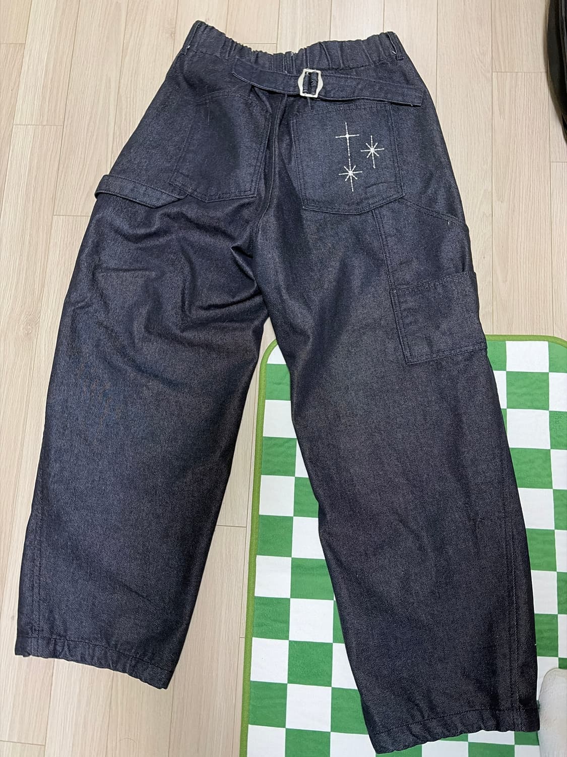 빈티지 레터링 데님 상품이미지2