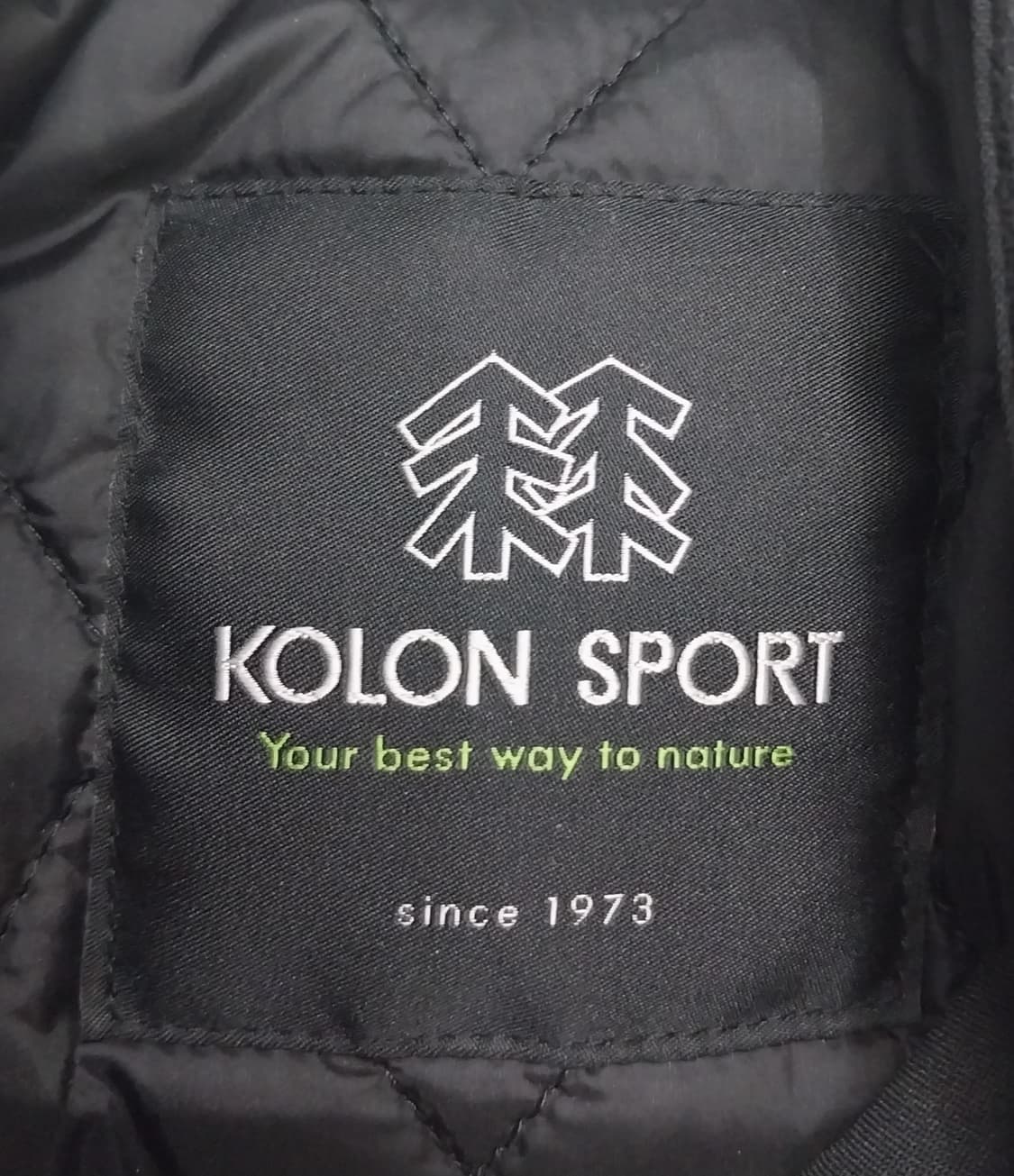 코오롱스포츠 퀼팅 패딩자켓  90 상품이미지3