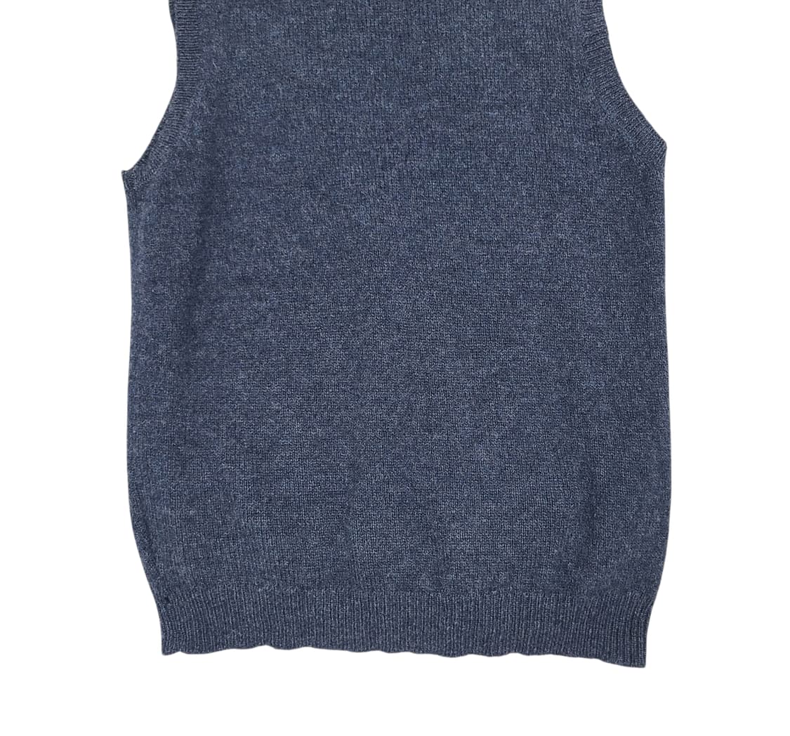 Royal Polo Sports Club 멜란지 블루 니트 베스트 상품이미지9