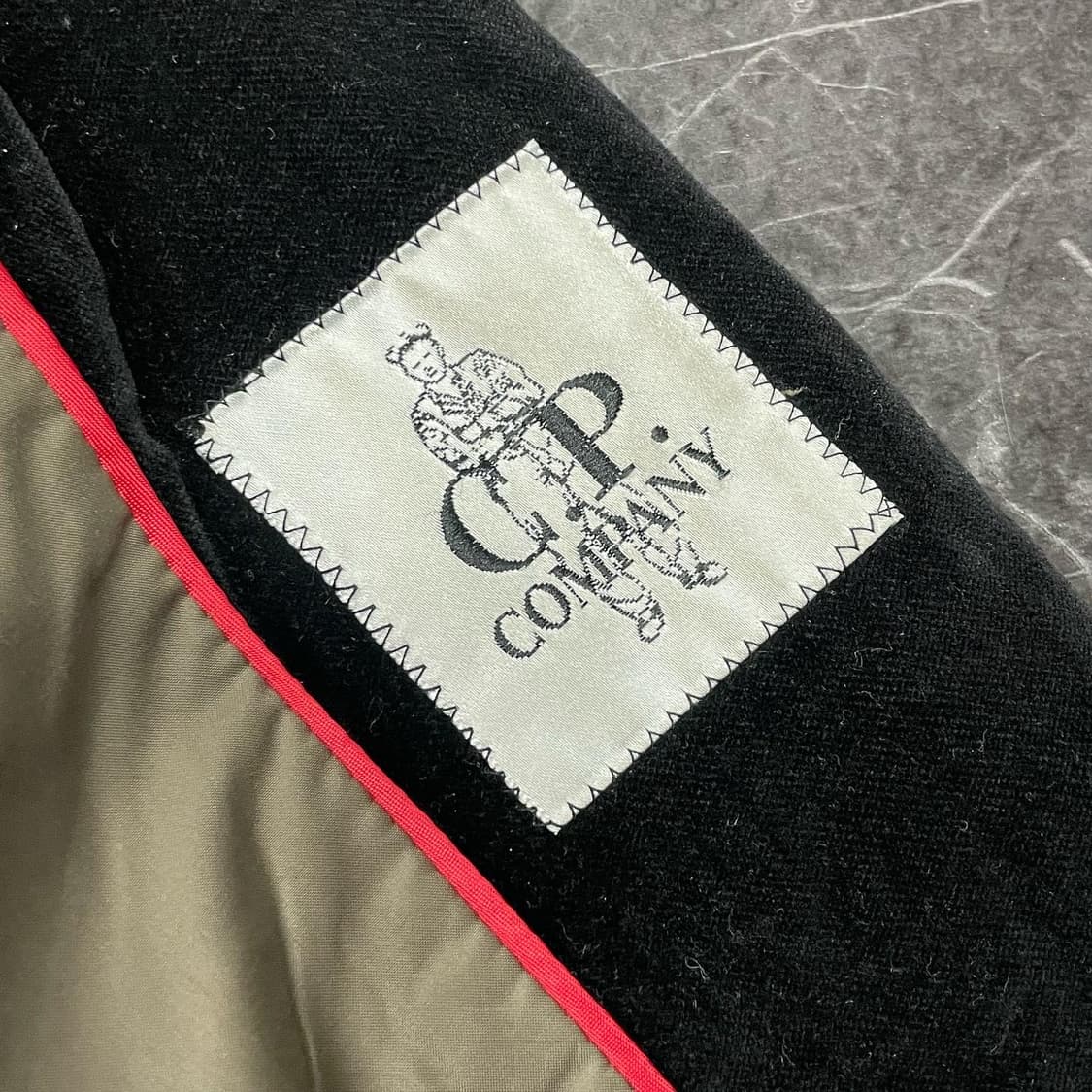 XL C.P COMPANY 벨벳 벨루어 웨스턴 블레이저 상품이미지7