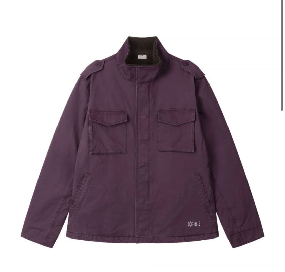 어스지구 피그먼트 필드자켓 퍼플 상품이미지1