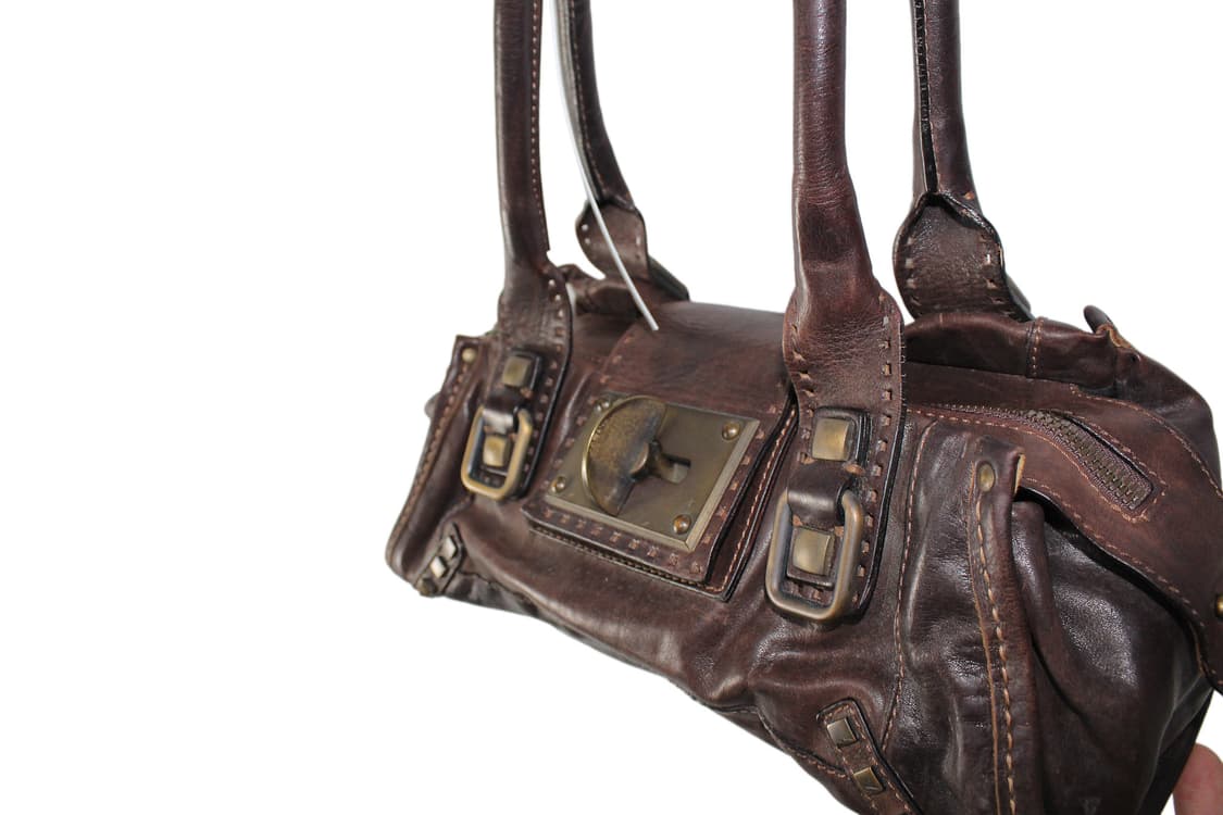 2000s TENTAZIONE DUE 텐타지오네 두에 레더 숄더백 상품이미지7