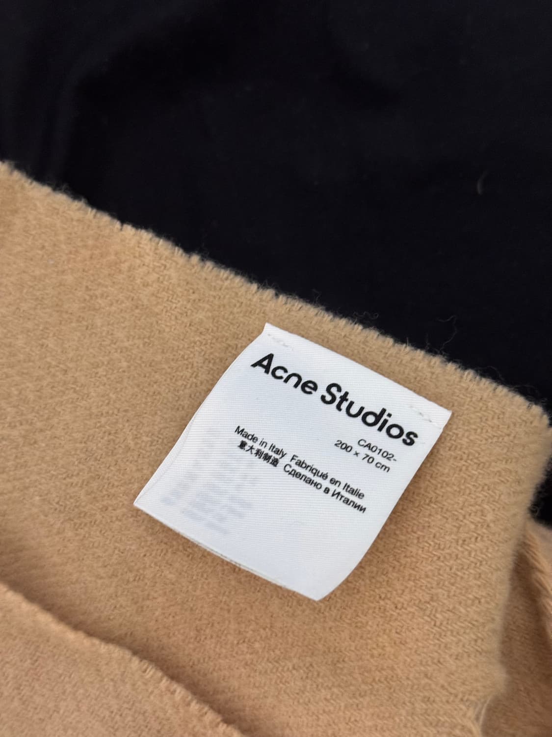 아크네 스튜디오 울 머플러 목도리 상품이미지2