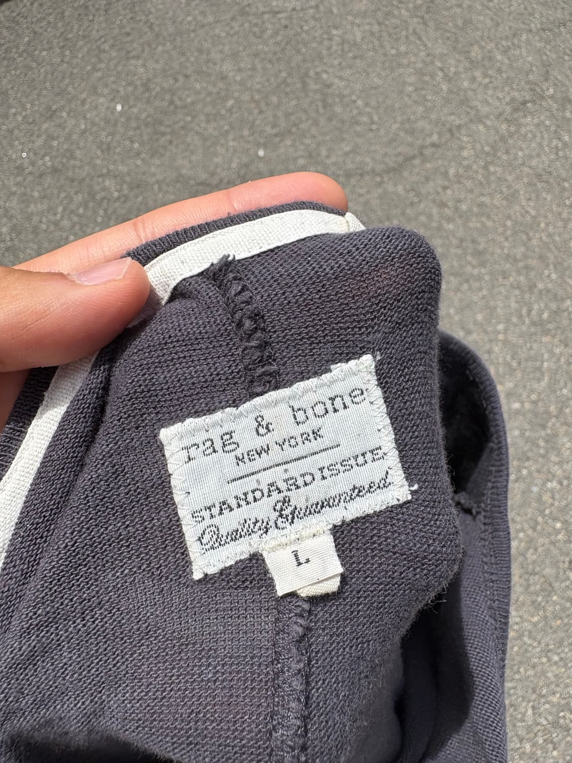 Rag&Bone 소매 자수 롱슬리브 L 상품이미지5