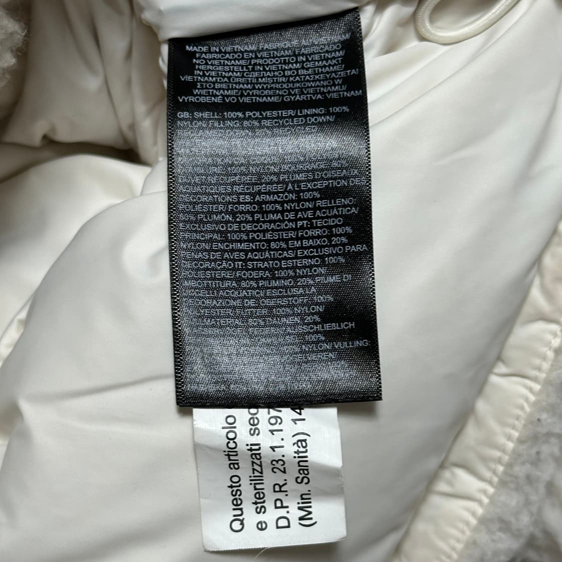 S 노스페이스 여성용 쉐르파 눕시 뽀글이 패딩 상품이미지5