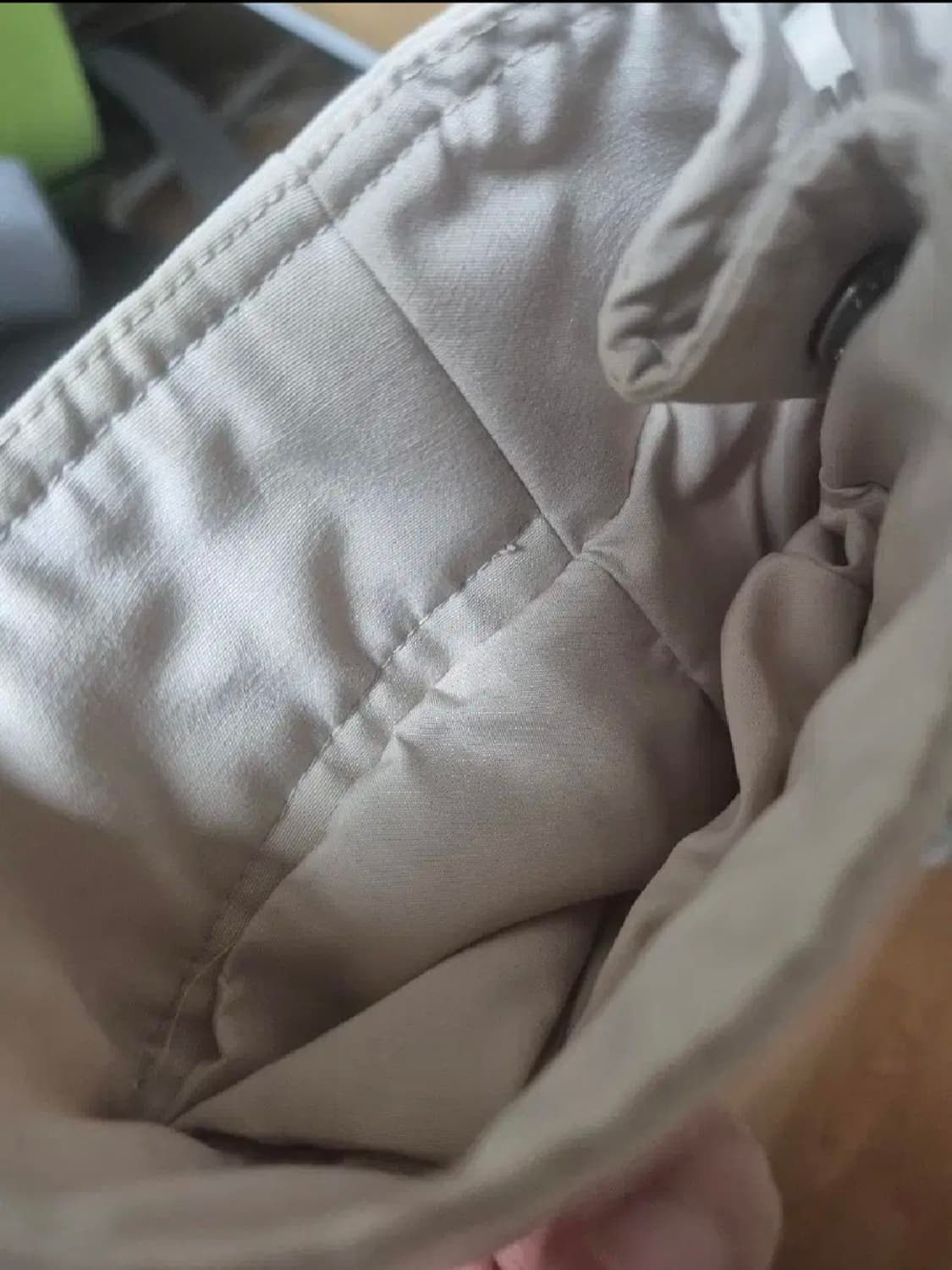 솔리드옴므 후드 쉘파카 베이지 50 상품이미지3