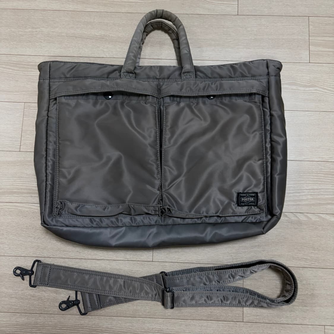 요시다포터 porter 2way 브리프 토트백 노트북가방 실버그레이 상품이미지1