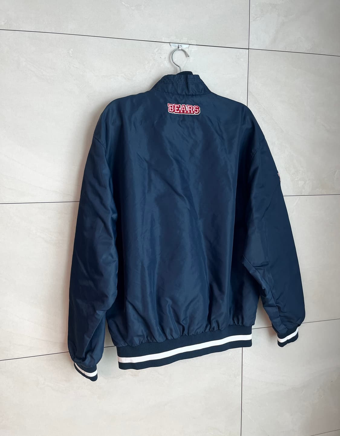 두산베어스 네포스 야구 자켓 점퍼 네이비 (100)  상품이미지4