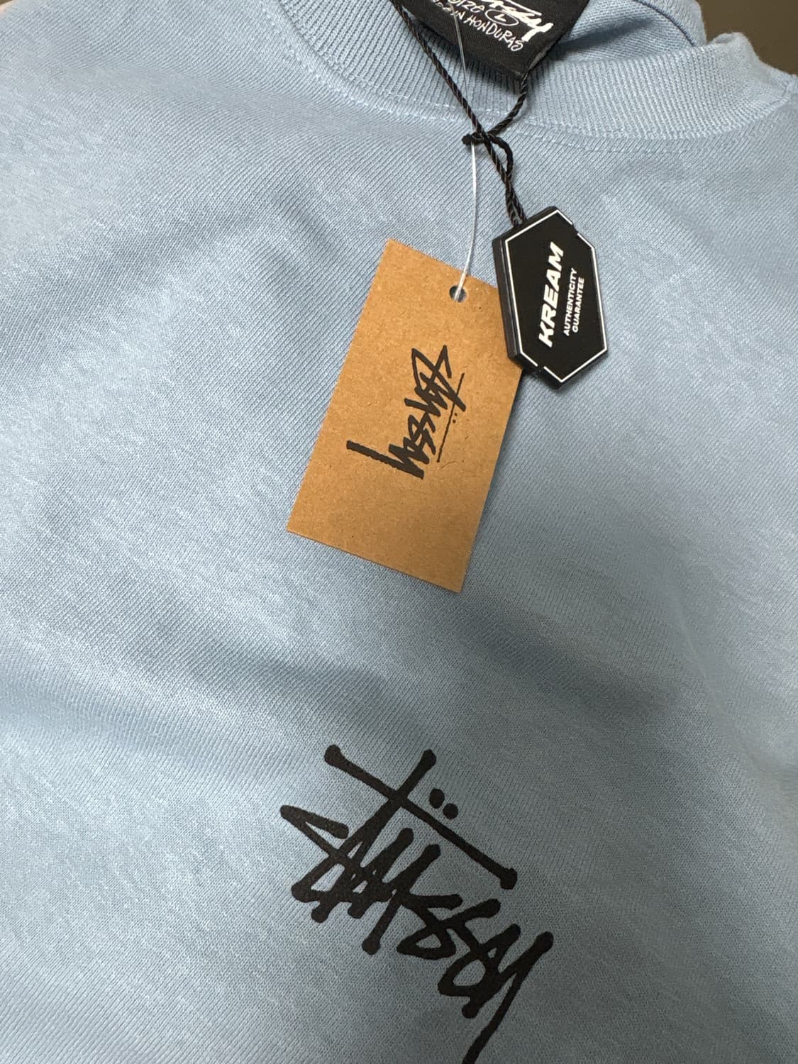 새상품) stussy 스투시롱슬리브 슬레이트색상 L사이즈 판매합니다 상품이미지1