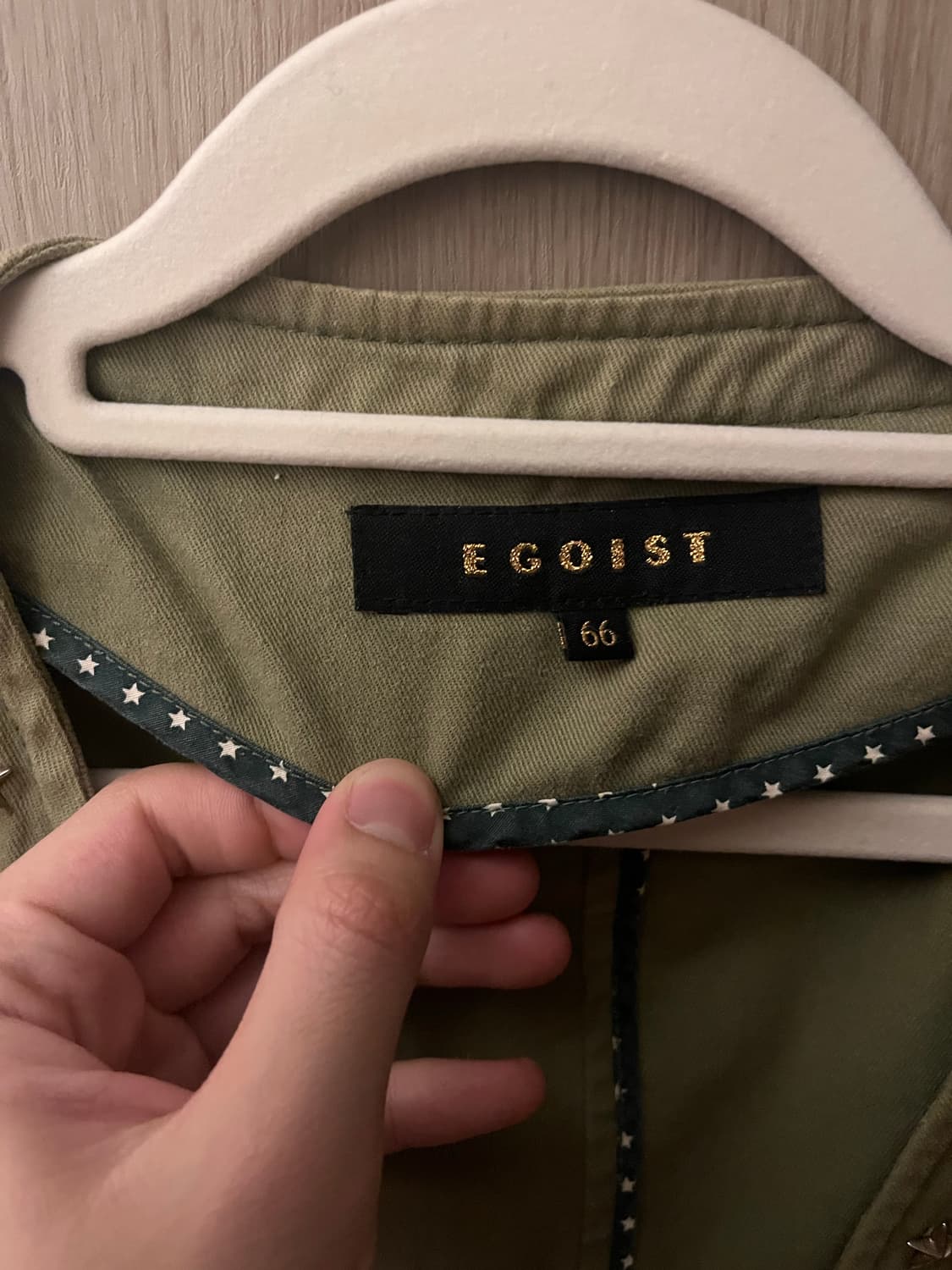 에고이스트 별 스터드 자켓 상품이미지2