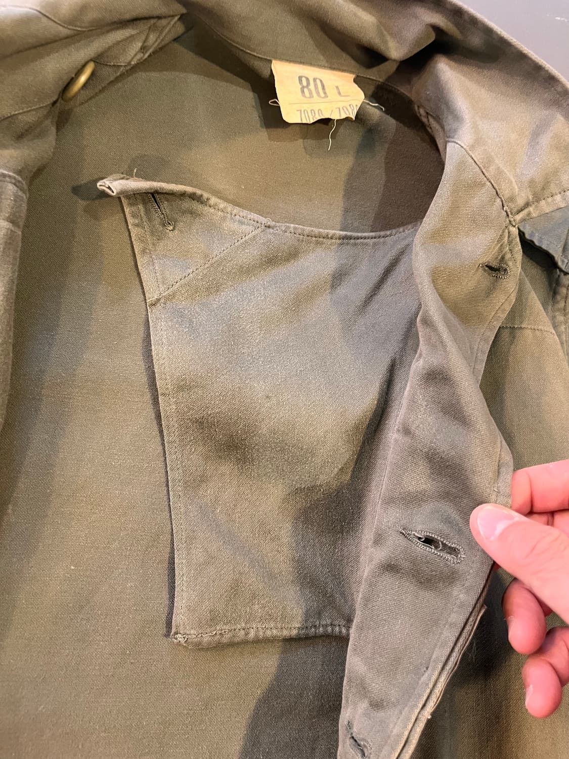 프랑스군 F-2 필드 자켓 1984 (80L) 상품이미지7