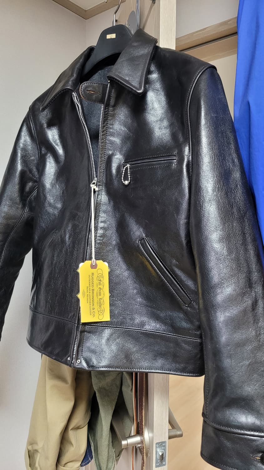 품절!브론슨lot381 말가죽코삭자켓 상품이미지3