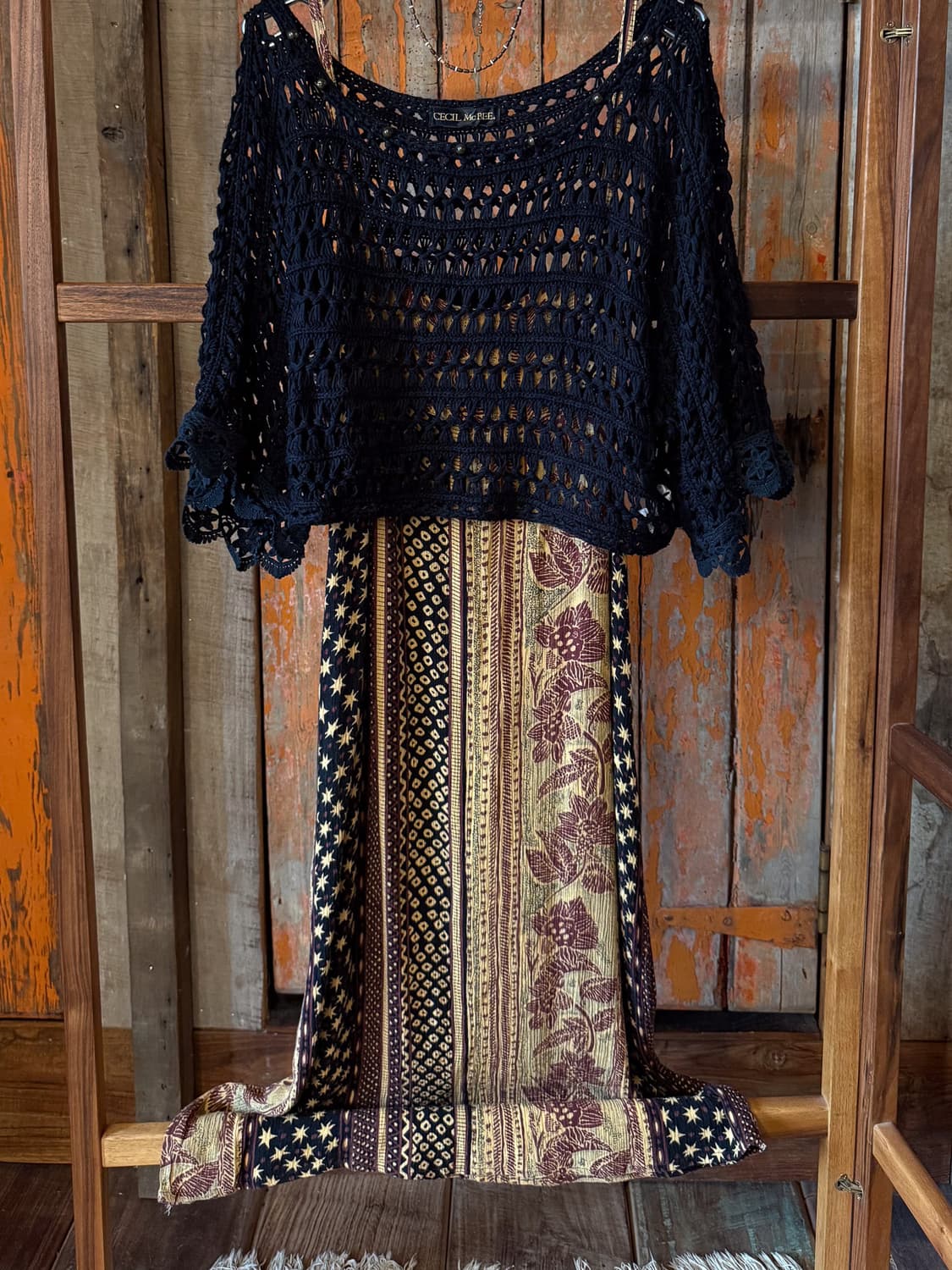 Linen Oriental Dress 0033 상품이미지5
