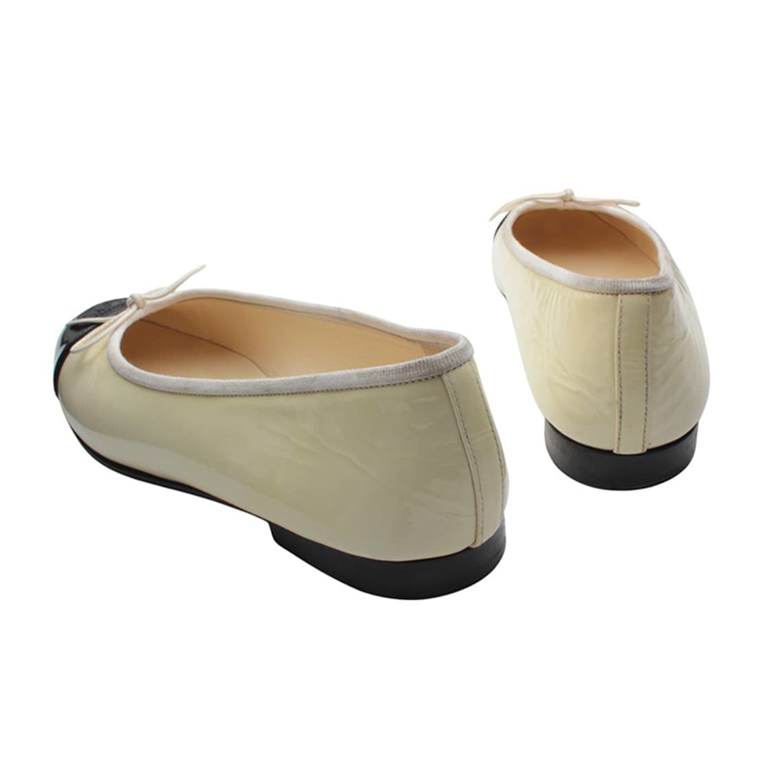 샤넬 페이던트 플랫슈즈 36 1/2 C 상품이미지4