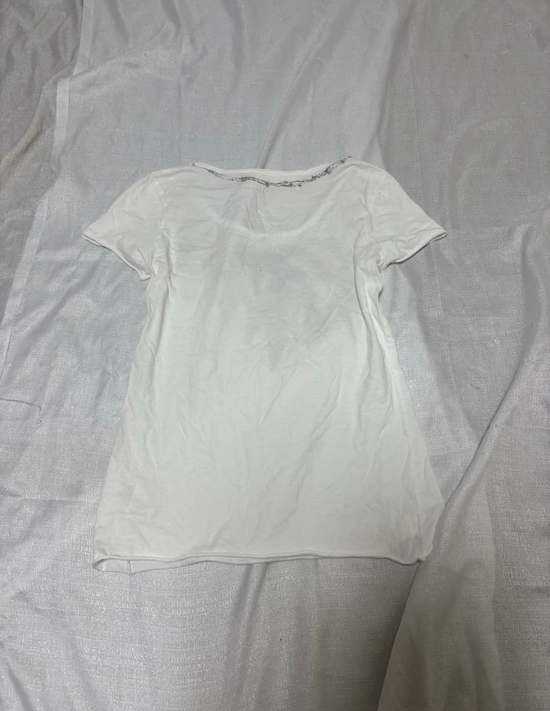"G.O.A" OO's Mood Feathers Print Tee 상품이미지2