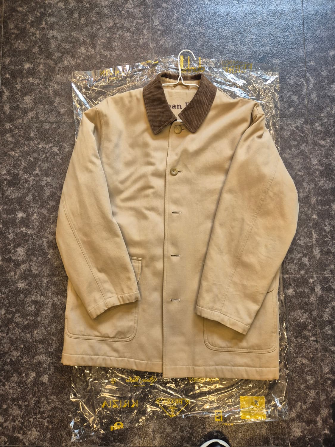 빈폴 빈티지 안감퀄팅 코튼 헌팅자켓 100 상품이미지1