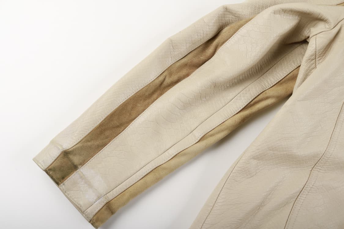 [L] 인터메조 염소가죽 바이커 자켓 상품이미지10