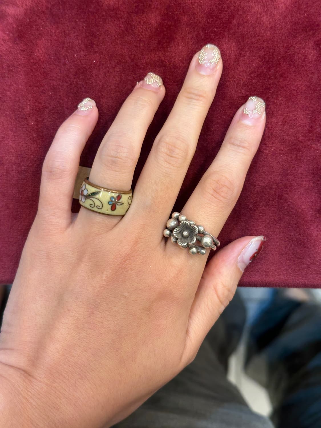 Vintage 七寶 ring 빈티지 칠보 반지 상품이미지9