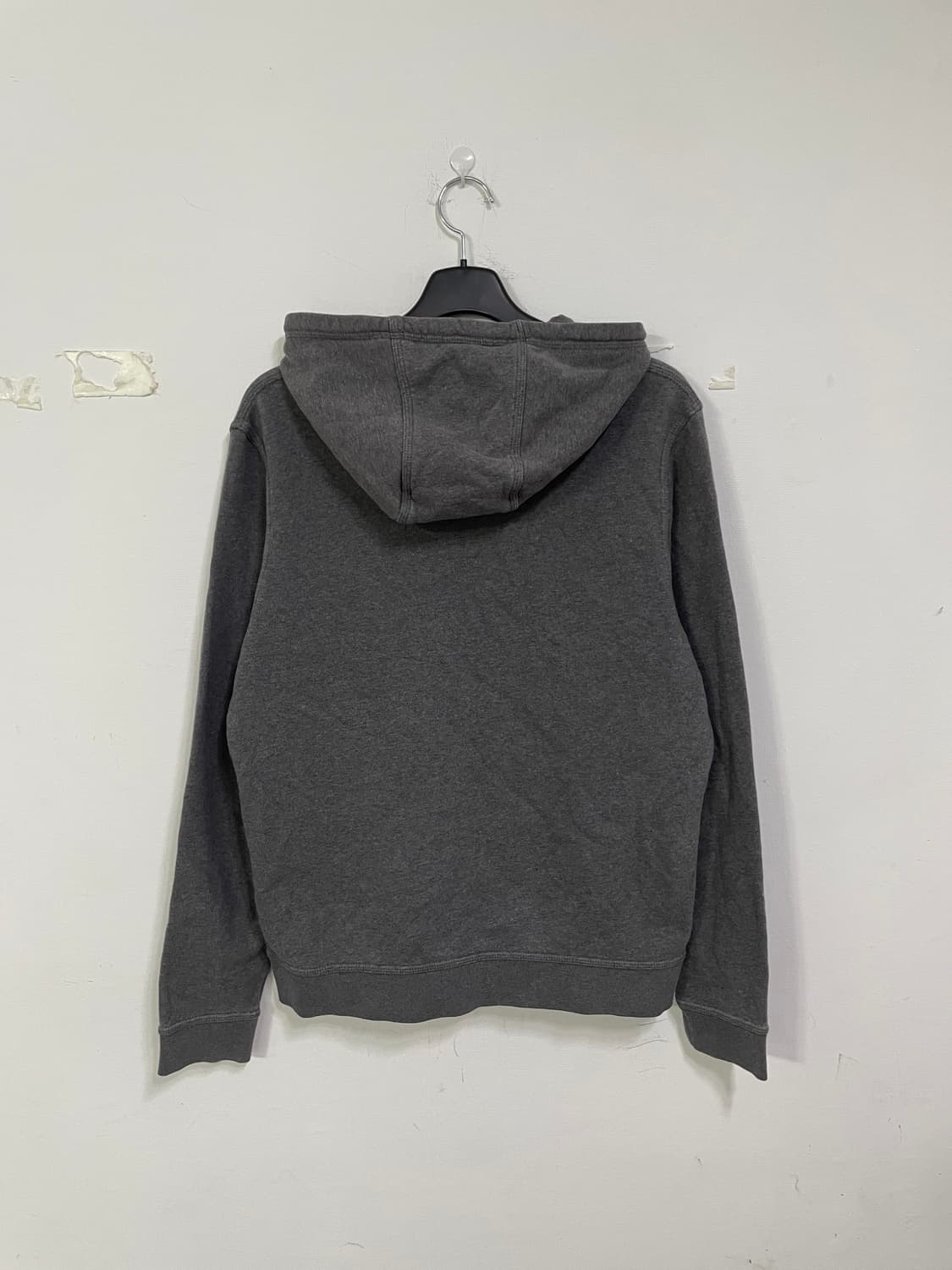 나이키 스우시 기모 후드티 그레이 상품이미지3