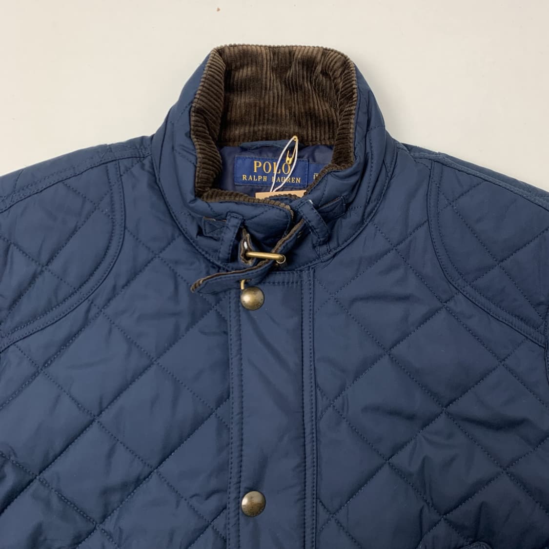 [L/정품] 폴로 랄프로렌 넥버클 네이비 퀼팅 자켓 상품이미지2
