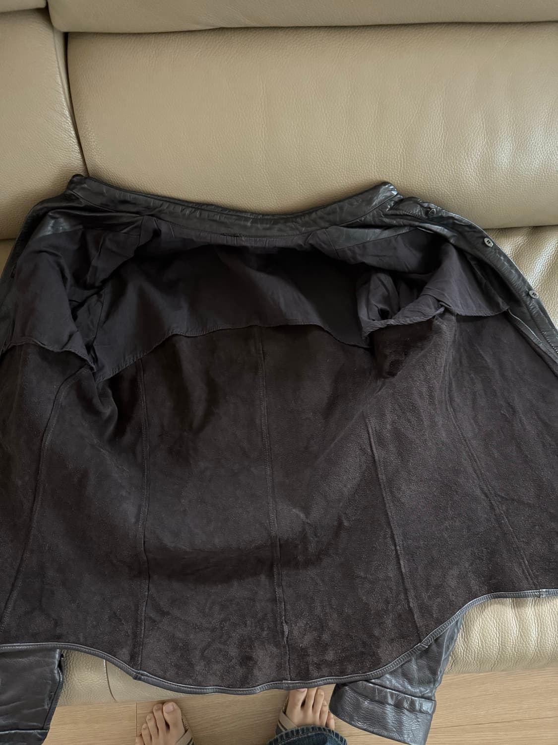 Carpe Diem leather jacket 상품이미지4