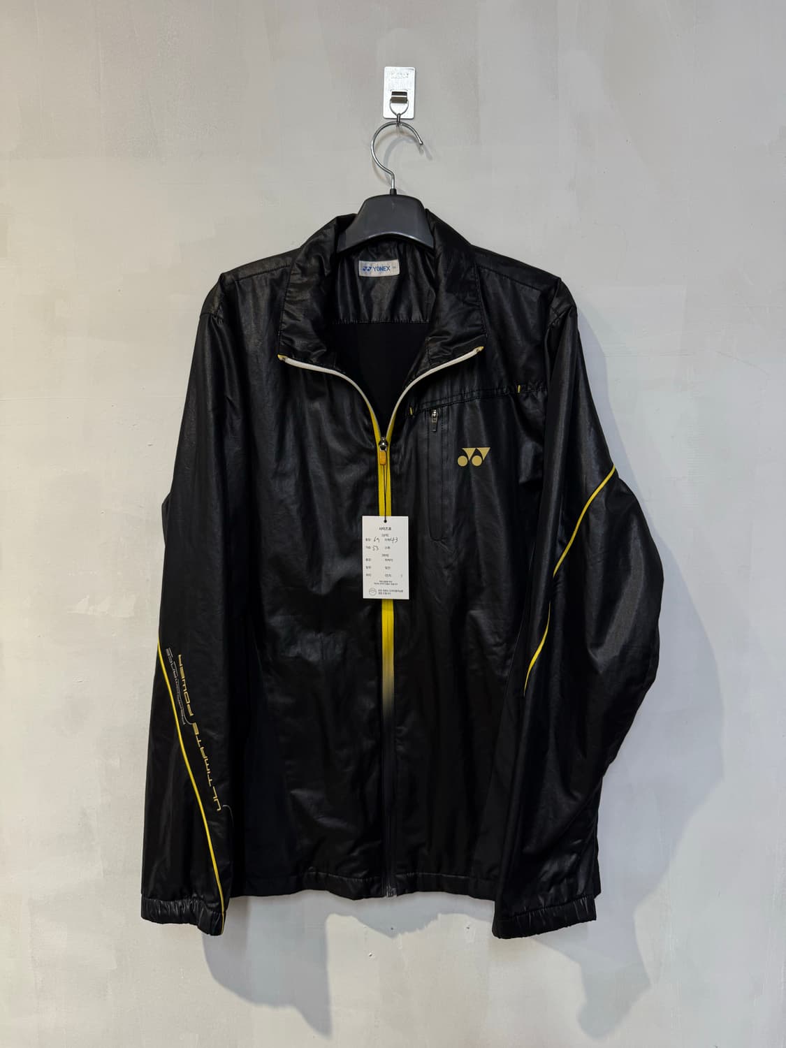 Yonex 블랙 바람막이 상품이미지1