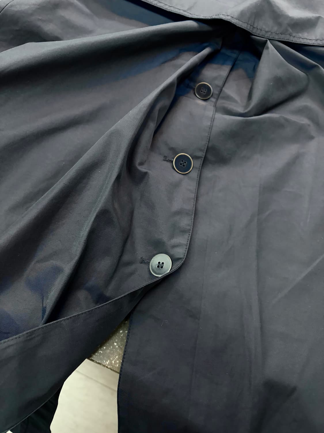 자라 베이직 트렌치 코트 후드 탈부착 바람막이 상품이미지8