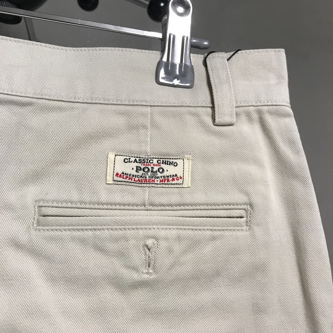폴로 랄프로렌 베이지 치노 팬츠 4(W) 상품이미지4